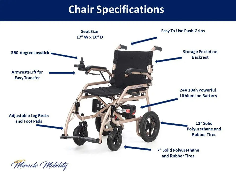 Miracle Mobility Falcon 5000 Wheelchair