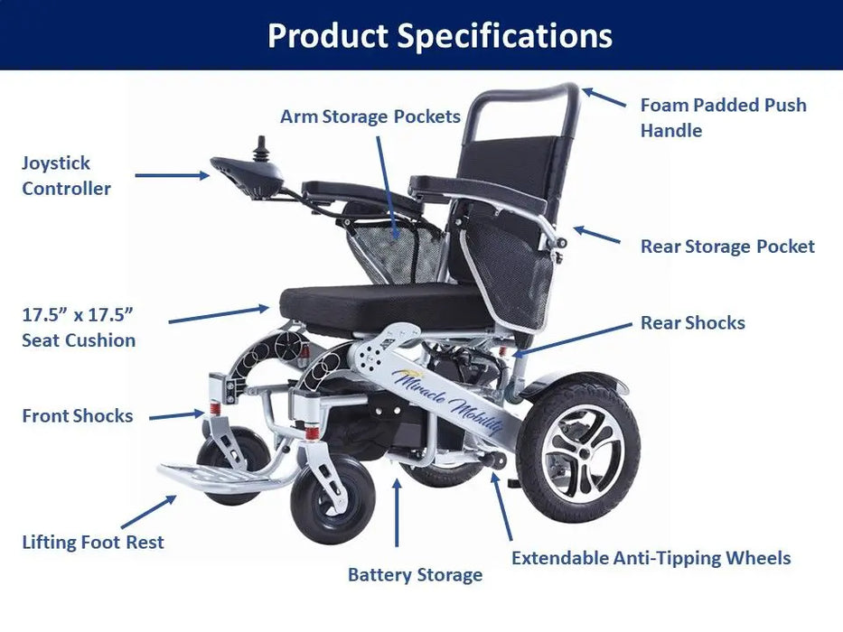 Miracle Mobility Platinum 8000 Wheelchair