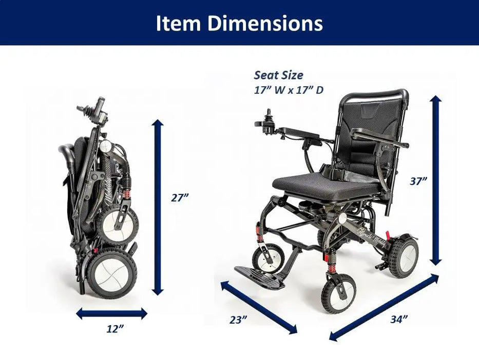 Miracle Mobility Carbon Fiber 9500 Wheelchair