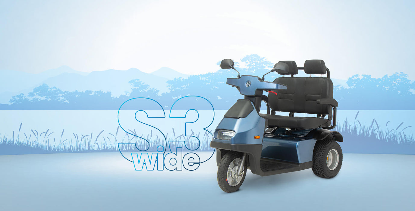 Afikim Mobility Scooter S3 Dual Seat